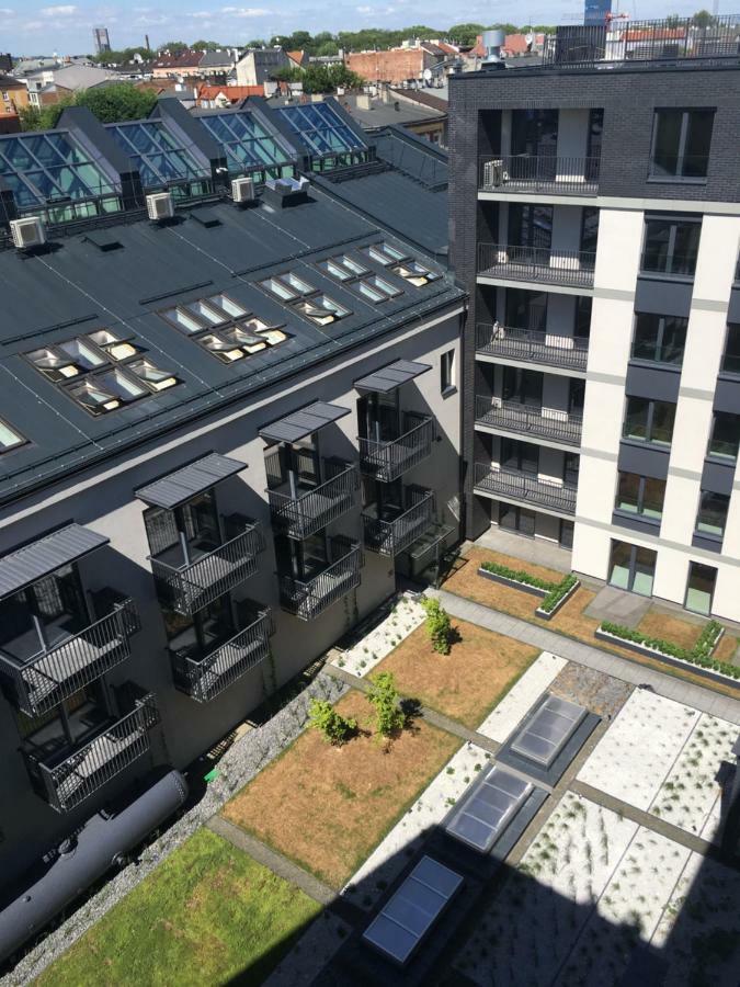 Apartment In The Gantry Hall - W19 克拉科夫 外观 照片